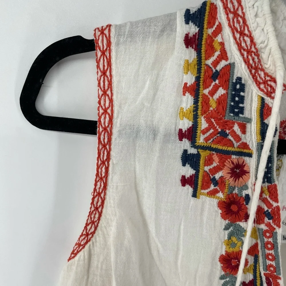 Johnny Was Embroidered Summer Dress